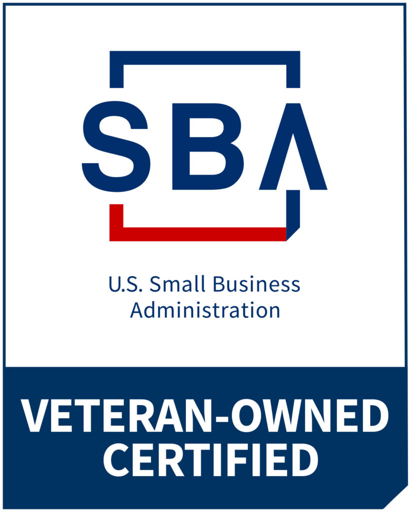 SBA CETERIFIED - VETERAN OWNED SMALL BUSINESS